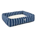 Pet Cuddle Bed with Recycled Plush Fabric dark