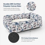 Pet Cuddle Bed with Recycled Plush Fabric main