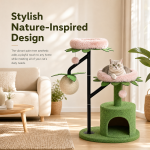 Wholesale Leaf Platform Cat Activity Tree with Plush Condo DESIGN