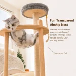 Cat Tree with Sisal Scratching Posts Metiral