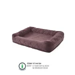 Quilted Bolster Dog Bed