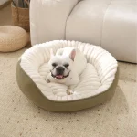 letto rotondo a ciambella per animali domestici