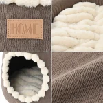 OEM Anxiety Relieving Pet Bed – Cozy Enclosed Calming Cat & Dog House