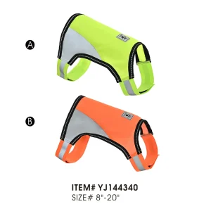 Reflective Outdoor Dog Apparel Manufacturer Size