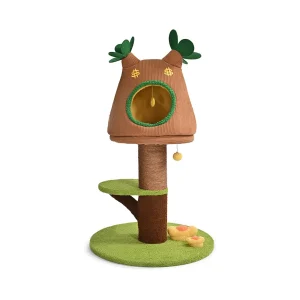kitten cat tree front pic