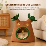 kitten cat tree nest pic