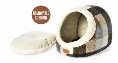 cama de cachorro escavadora