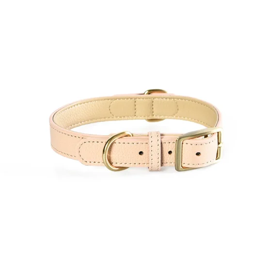 honden leren halsband